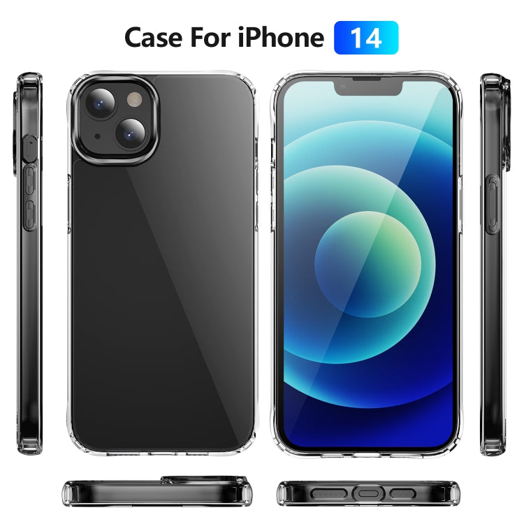 Shockproof Transparent TPU Protective Phone Case, For iPhone 14, For iPhone 14 Plus, For iPhone 14 Pro, For iPhone 14 Pro Max