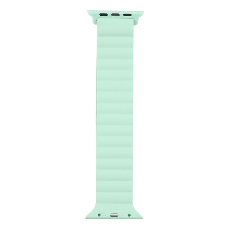 Silicone Magnet Watch Band For Apple Watch Series, 7 45mm / 6&SE&5&4 44mm / 3&2&1 42mm