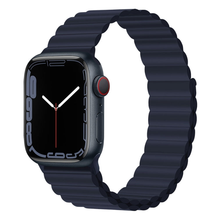 Silicone Magnet Watch Band For Apple Watch Series, 7 41mm / 6&SE&5&4 40mm / 3&2&1 38mm