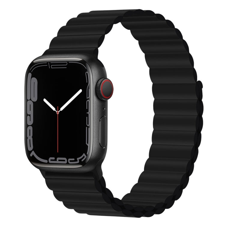 Silicone Magnet Watch Band For Apple Watch Series, 7 41mm / 6&SE&5&4 40mm / 3&2&1 38mm