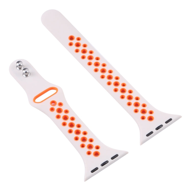 Double Nail Small Waist Watch Band For Apple Watch Series, 7 45mm / 6&SE&5&4 44mm / 3&2&1 42mm, 7 41mm / 6&SE&5&4 40mm / 3&2&1 38mm