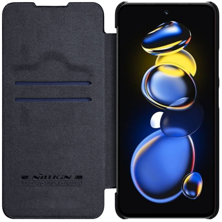 NILLKIN QIN Series Crazy Horse Texture Leather Phone Case