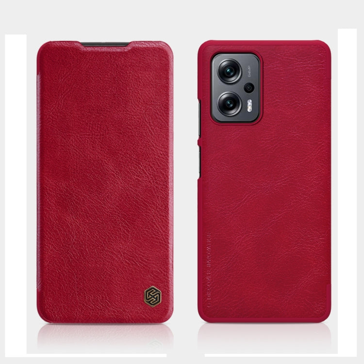 NILLKIN QIN Series Crazy Horse Texture Leather Phone Case