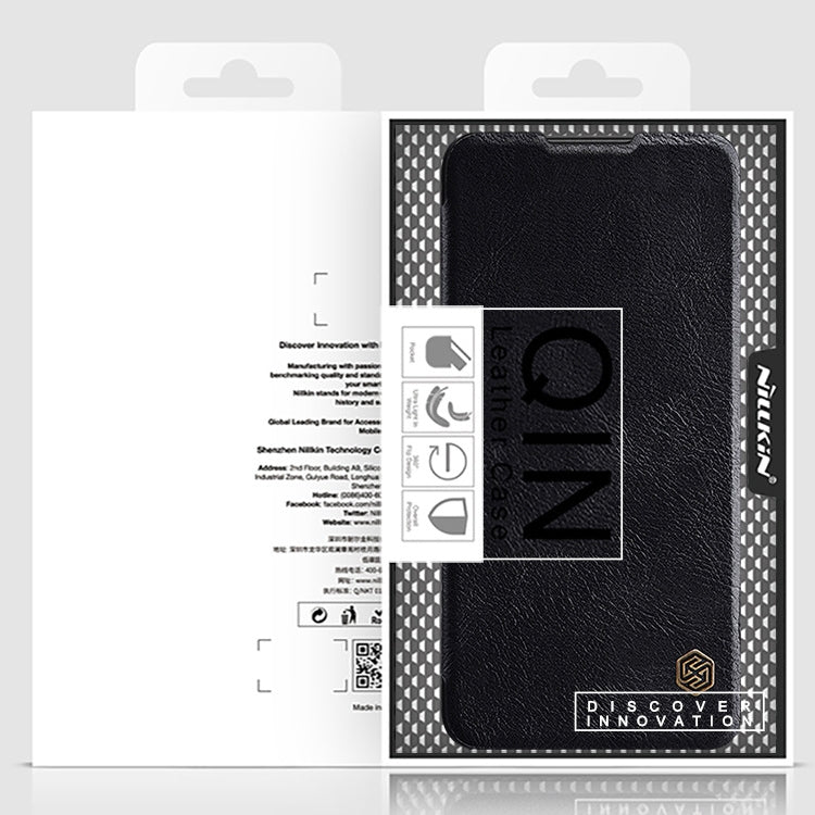 NILLKIN QIN Series Crazy Horse Texture Leather Phone Case