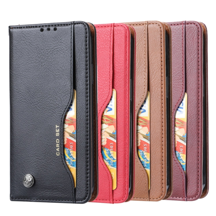 Knead Skin Texture Horizontal Flip Leather Case
