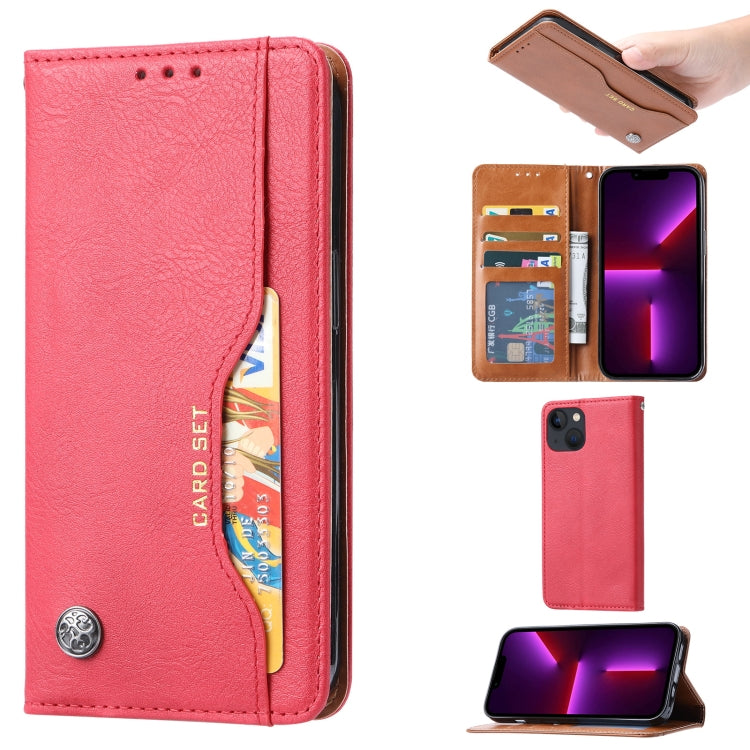 Knead Skin Texture Horizontal Flip Leather Case