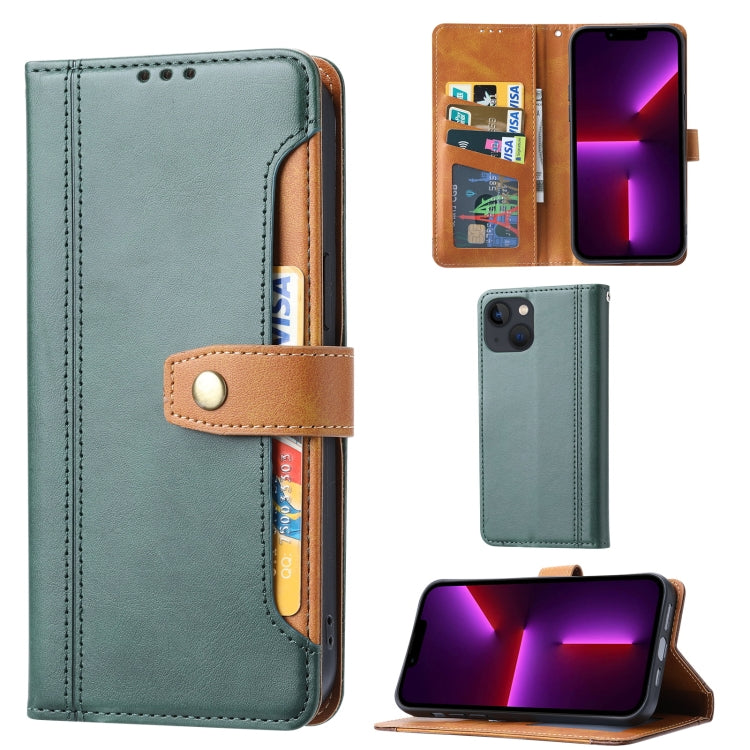 Calf Texture Double Fold Clasp Horizontal Flip Leather Case