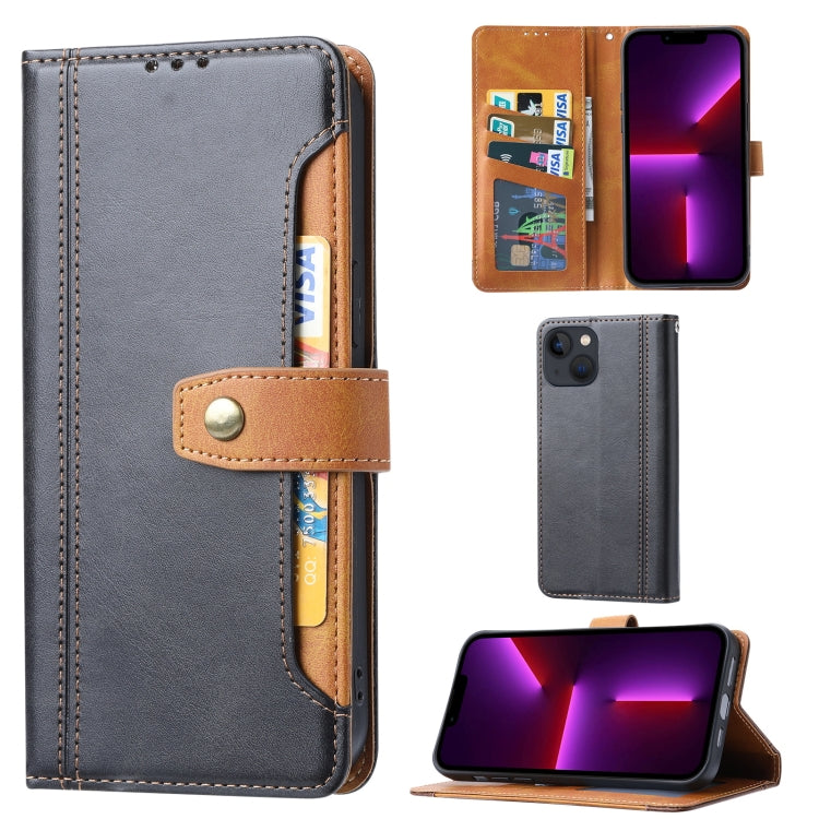 Calf Texture Double Fold Clasp Horizontal Flip Leather Case