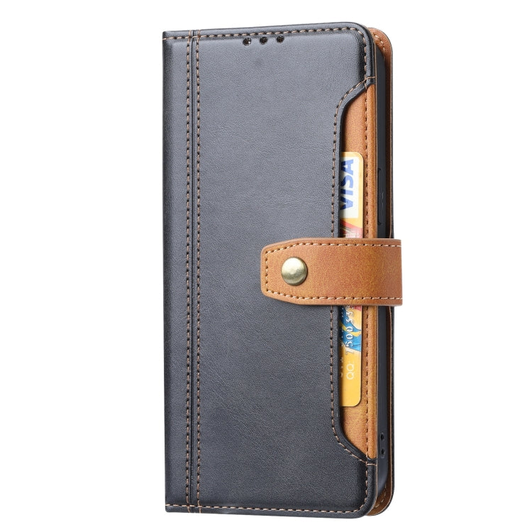 Calf Texture Double Fold Clasp Horizontal Flip Leather Case