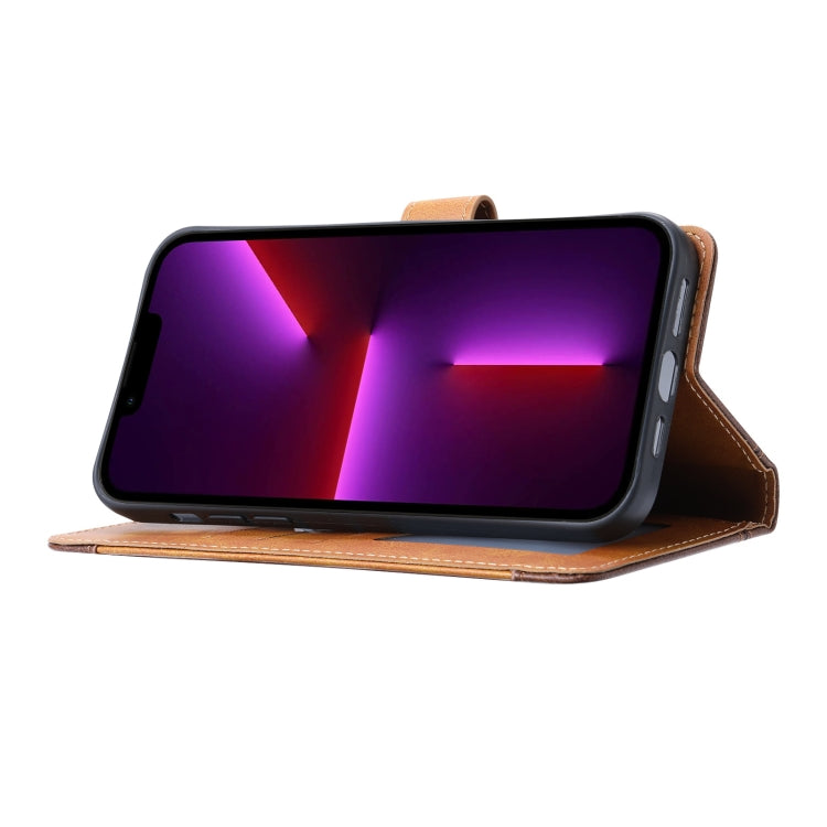 Calf Texture Double Fold Clasp Horizontal Flip Leather Case