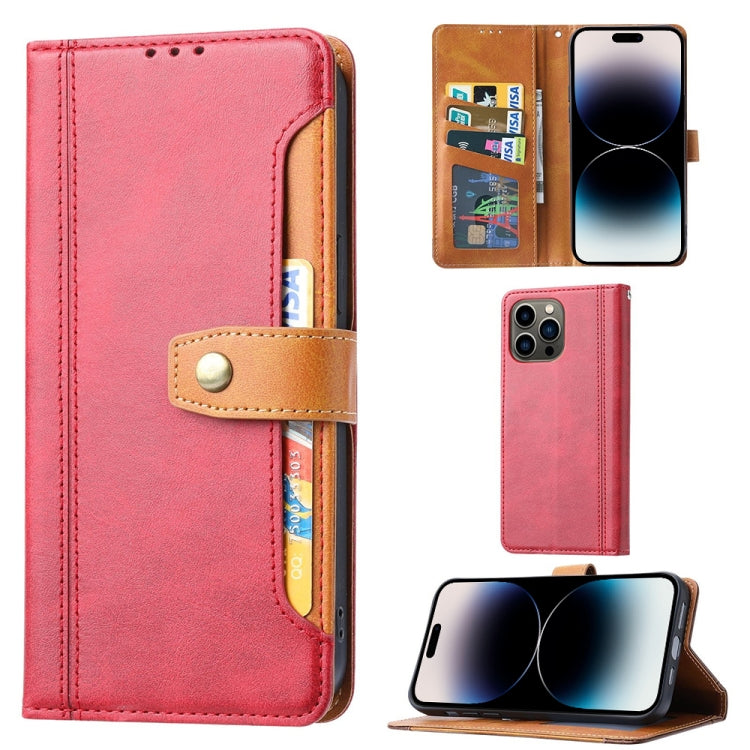 Calf Texture Double Fold Clasp Horizontal Flip Leather Case