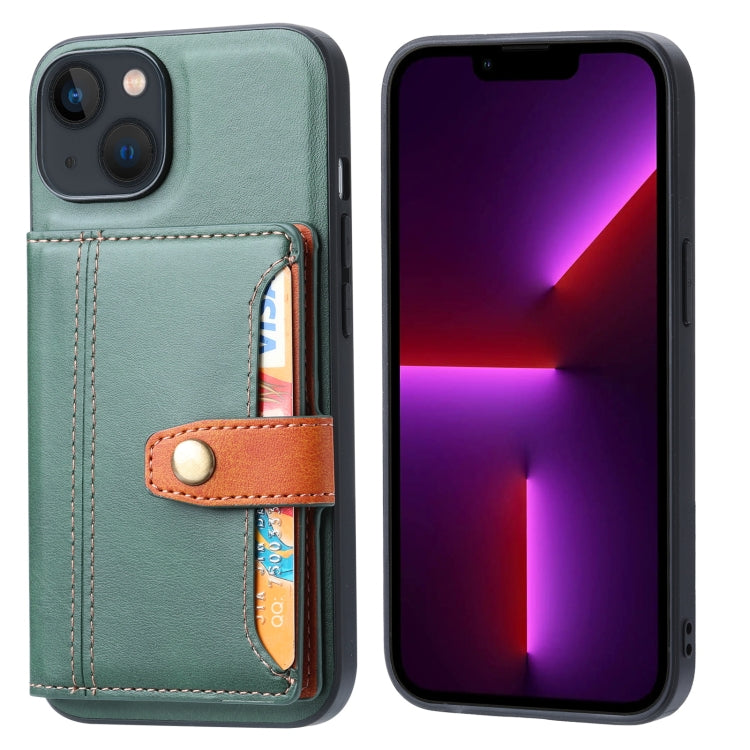 Calfskin Card Slot TPU + PU Phone Case