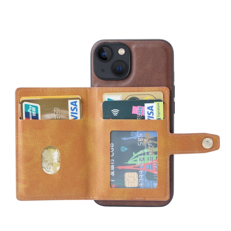 Calfskin Card Slot TPU + PU Phone Case