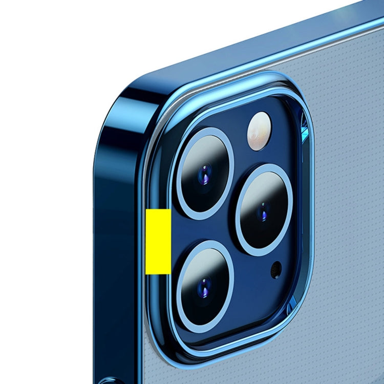 Magsafe Magnetic PC Electroplating Transparent Protective Phone Case, For iPhone 12 Pro