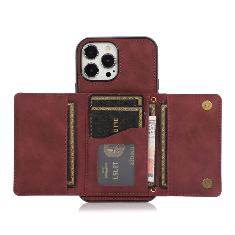Three-fold Leather Phone Case