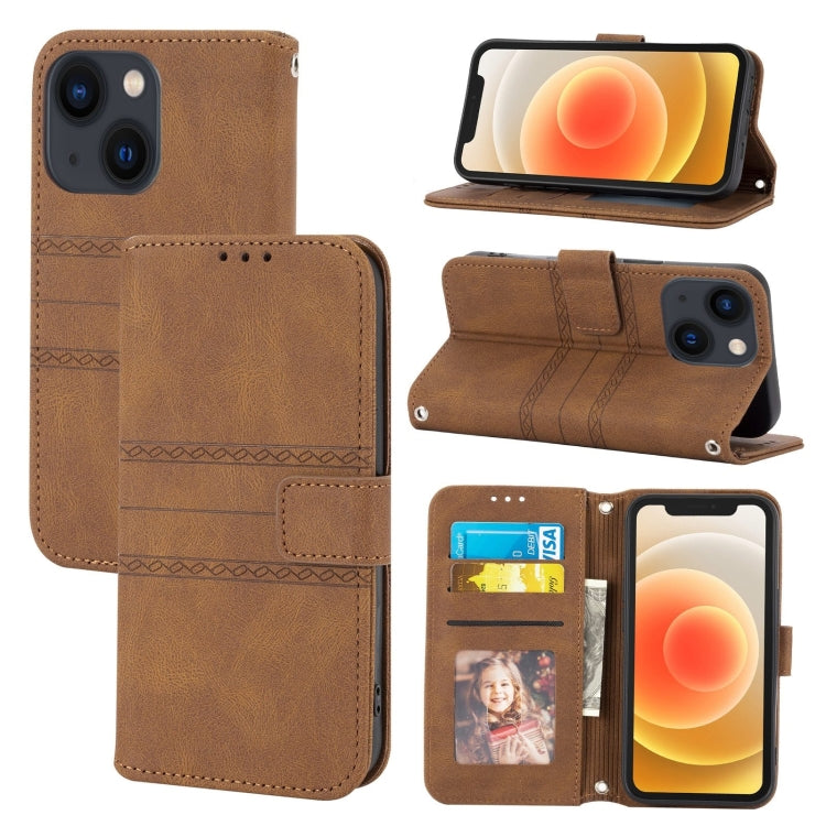 Embossed Striped Magnetic Case, For iPhone 14 Pro Max, For iPhone 14 Pro, For iPhone 14, For iPhone 14 Plus