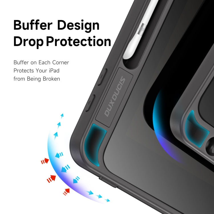 For iPad Air 2020 / Air 2022 / Air 11 2024 DUX DUCIS Magi Series Shockproof Tablet Case, For iPad 10.2 2019/2020/2021, For iPad Air 2020 / Air 2022 / Air 11 2024, For iPad Pro 12.9 2022/2021/2020/2018