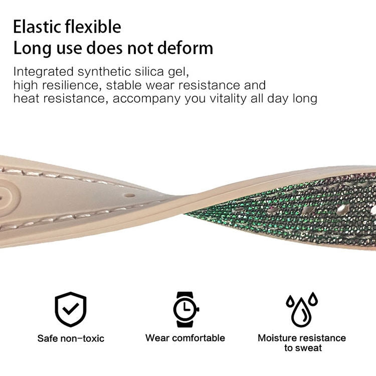 Slim Glitter Watch Band For Apple Watch Series, 7 45mm / 6&SE&5&4 44mm / 3&2&1 42mm, 7 41mm / 6&SE&5&4 40mm / 3&2&1 38mm