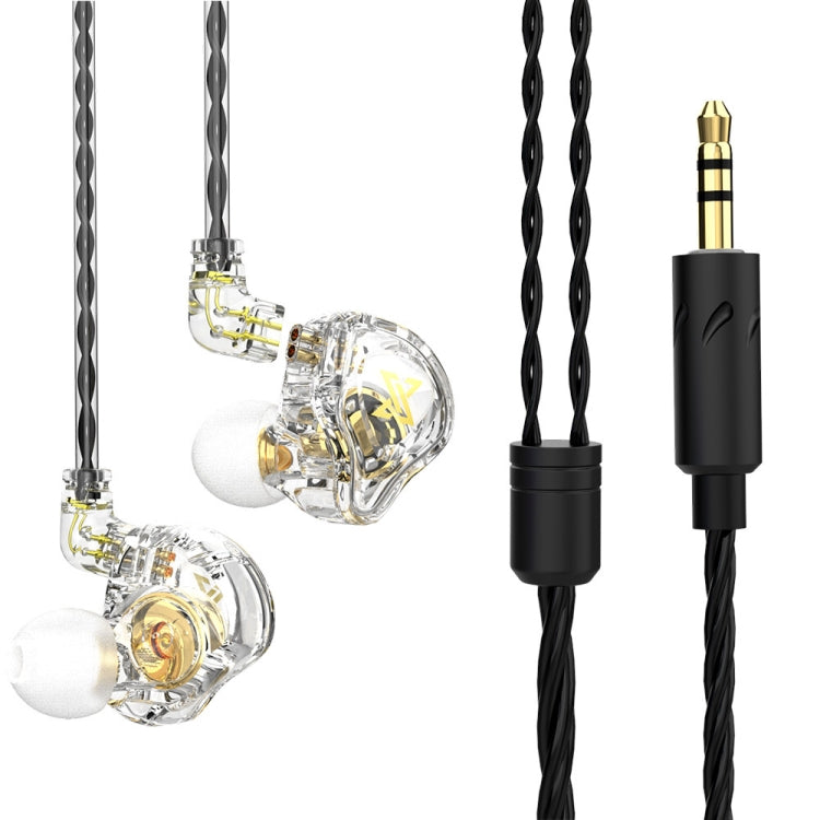 QKZ AK6 MAX In-ear Dynamic Subwoofer Wire-controlled Earphone, Standard Version, with Mic Version