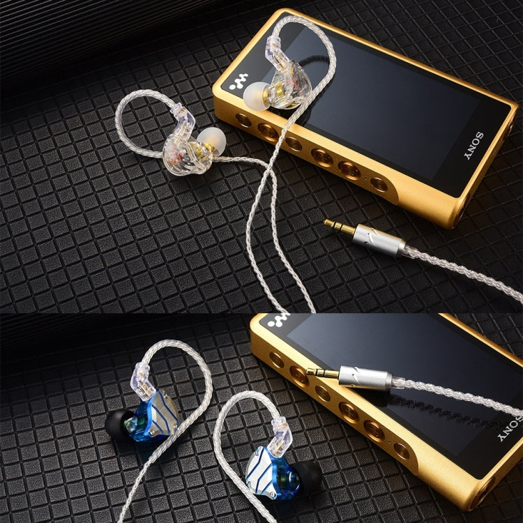 QKZ A1 Four-strand Silver-plated Wired Earphone