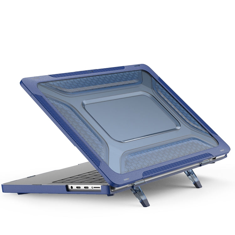 PC + TPU Honeycomb Laptop Protective Case