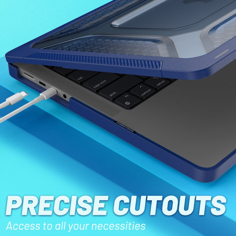 PC + TPU Honeycomb Laptop Protective Case