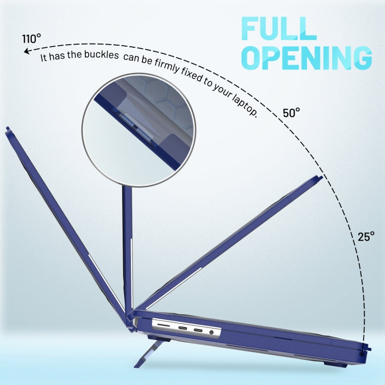 PC + TPU Honeycomb Laptop Protective Case