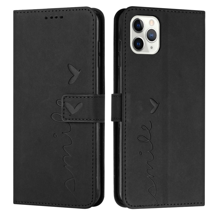 Skin Feel Heart Pattern Leather Phone Case