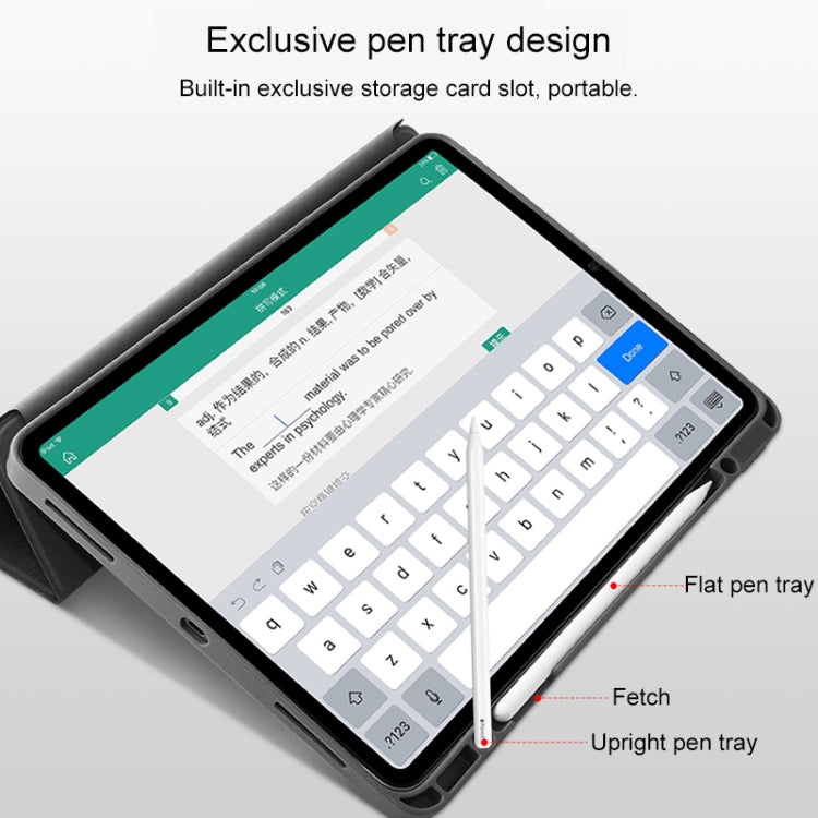 Mutural YASHI Series Ultra-thin TPU + PU Horizontal Flip Leather Case with Holder & Sleep / Wake-up Function & Pen Slot