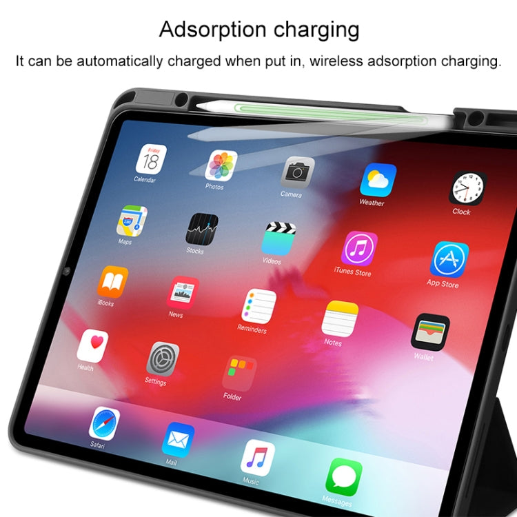 Mutural YASHI Series Ultra-thin TPU + PU Horizontal Flip Leather Case with Holder & Sleep / Wake-up Function & Pen Slot