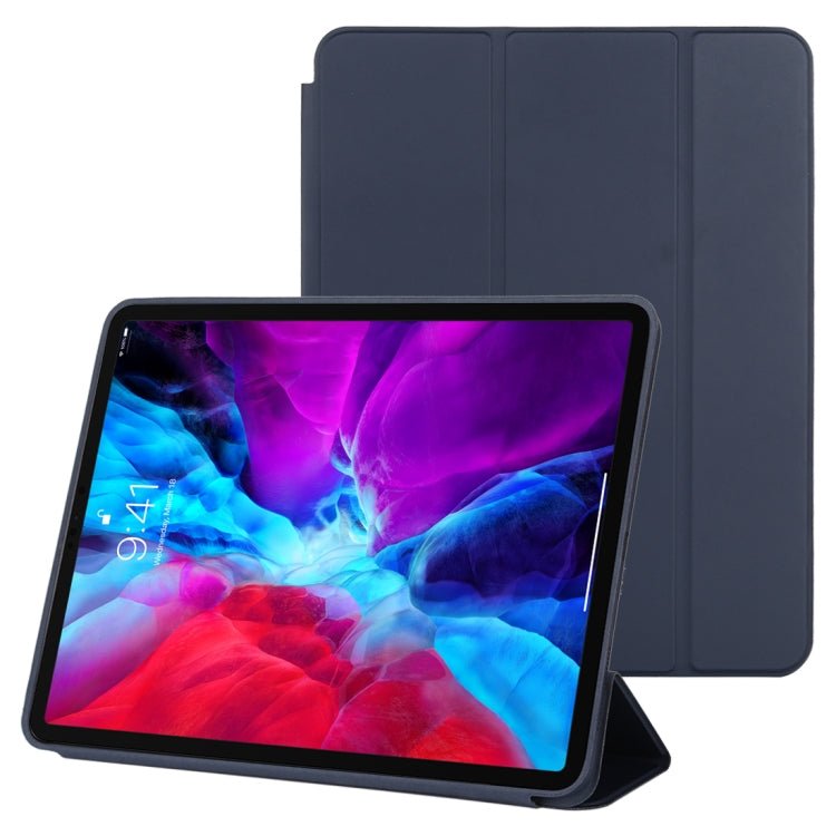 Étui en cuir intelligent à rabat horizontal 3 volets avec fonction veille/réveil et support, pour iPad Pro 11 pouces (2020/2021), pour iPad Pro 11 pouces (2020), pour iPad Pro 12,9 pouces (2020/2021), pour iPad Pro 12,9 pouces (2020)