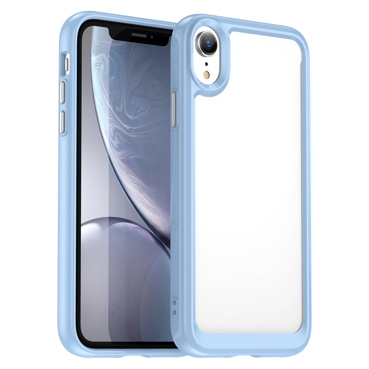 Colorful Series Acrylic + TPU Phone Case, For iPhone XR