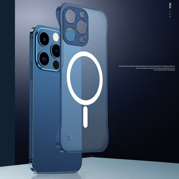 Metal Lens Frosted Magsafe Phone Case, For iPhone 14, For iPhone 14 Plus, For iPhone 14 Pro, For iPhone 14 Pro Max