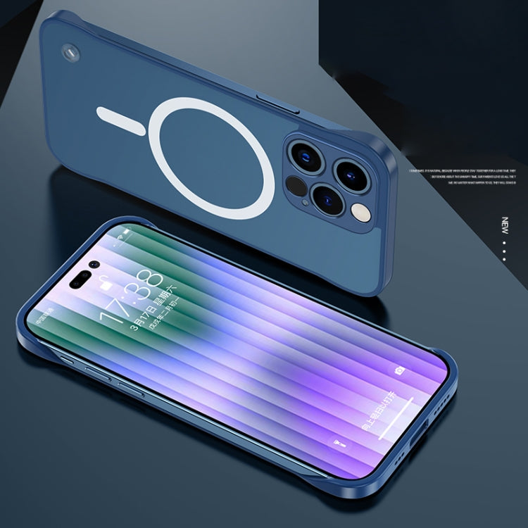 Metal Lens Frosted Magsafe Phone Case, For iPhone 14, For iPhone 14 Plus, For iPhone 14 Pro, For iPhone 14 Pro Max