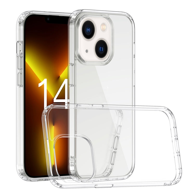 Shockproof TPU + Acrylic Transparent Phone Case, For iPhone 14, For iPhone 14 Plus, For iPhone 14 Pro