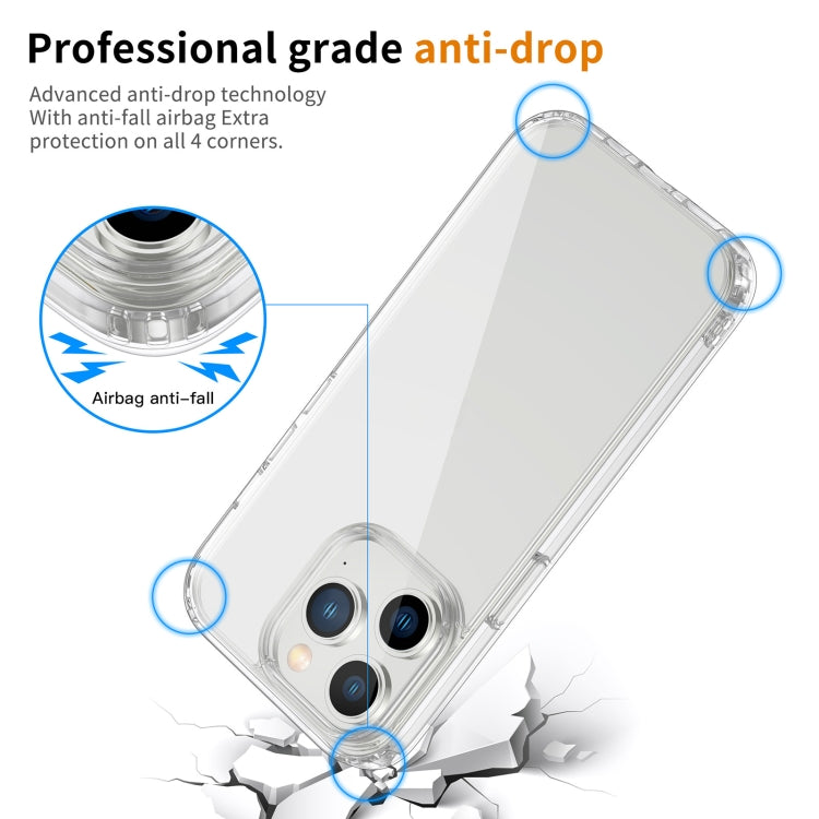 Shockproof TPU + Acrylic Transparent Phone Case, For iPhone 14, For iPhone 14 Plus, For iPhone 14 Pro