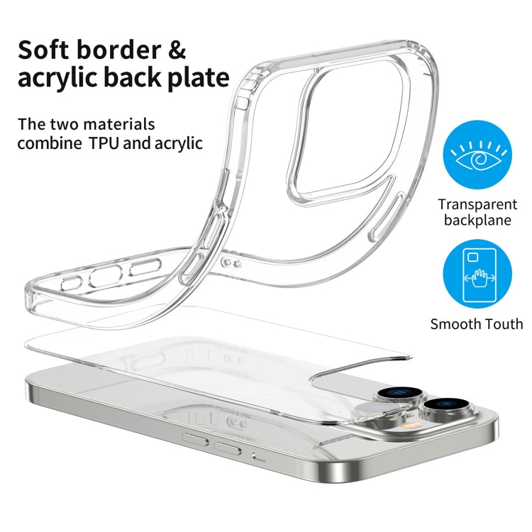 Shockproof TPU + Acrylic Transparent Phone Case, For iPhone 14, For iPhone 14 Plus, For iPhone 14 Pro