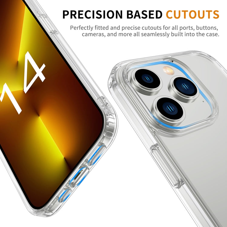 Shockproof TPU + Acrylic Transparent Phone Case, For iPhone 14, For iPhone 14 Plus, For iPhone 14 Pro