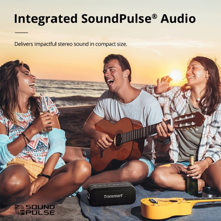 Tronsmart Force X 80W Portable Outdoor Waterproof Bluetooth 5.0 Speaker, Force X