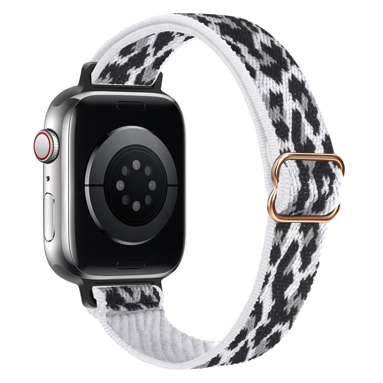 Small Waist Nylon Watch Band For Apple Watch Series, 7 45mm / 6&SE&5&4 44mm / 3&2&1 42mm