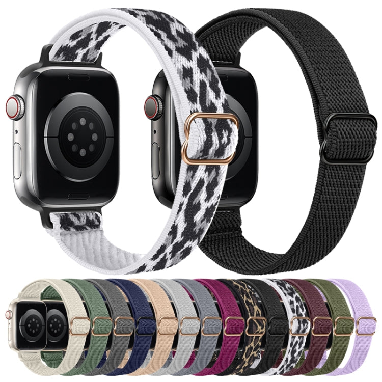 Small Waist Nylon Watch Band For Apple Watch Series, 7 41mm / 6&SE&5&4 40mm / 3&2&1 38mm