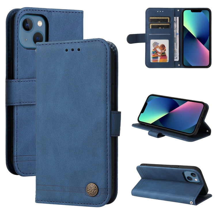 Skin Feel Life Tree Leather Case