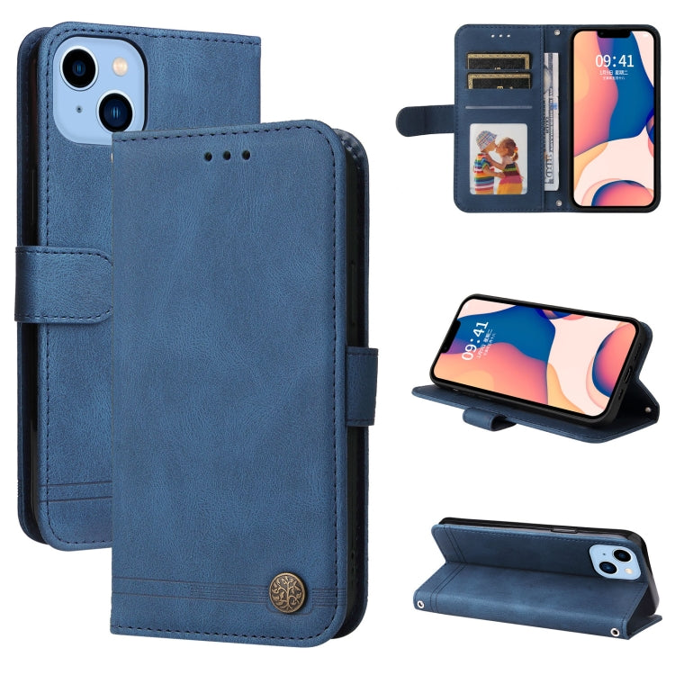 Skin Feel Life Tree Leather Case