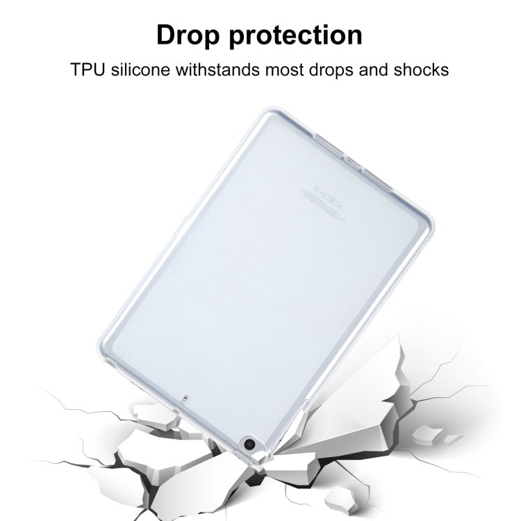 TPU Tablet Case, For iPad mini 2019 / mini 5, For iPad Pro 11 2022 / 2020 / 2021, For iPad Pro 12.9 2022 / 2020 / 2021 / 2018, For iPad 10.2 2019 / 2020 / 2021, For iPad mini 6 / mini 2024, For iPad Air 11 2024 / Air 2020 / 2022 10.9