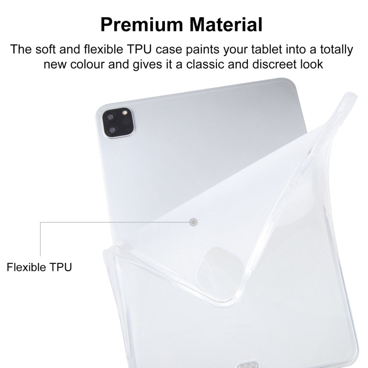 Étui en TPU pour tablette, pour iPad mini 2019 / mini 5, pour iPad Pro 11 2022 / 2020 / 2021, pour iPad Pro 12.9 2022 / 2020 / 2021 / 2018, pour iPad 10.2 2019 / 2020 / 2021, pour iPad mini 6 / mini 2024, pour iPad Air 11 2024 / Air 2020 / 2022 10.9