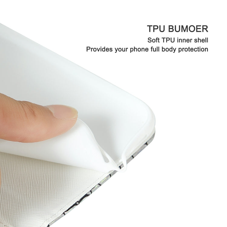 Laser Glitter Powder Matching Crocodile Texture Leather Phone Case