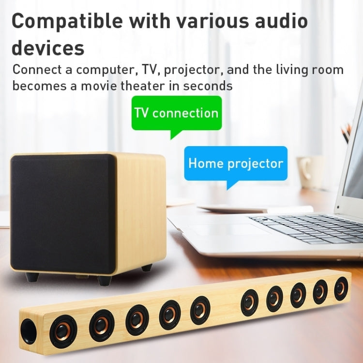 D90 Home Theater Audio Echo Wall Soundbar Subwoofer Bluetooth Audio, Echo Wall Soundbar