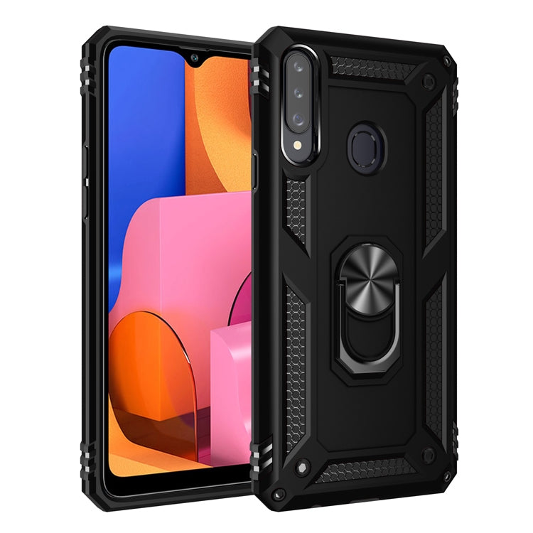 Shockproof TPU + PC Protective Case with 360 Degree Rotating Holder, For Galaxy A41, For Huawei P40 Pro, For Huawei P40 Lite, For Huawei P40, For Galaxy A20s