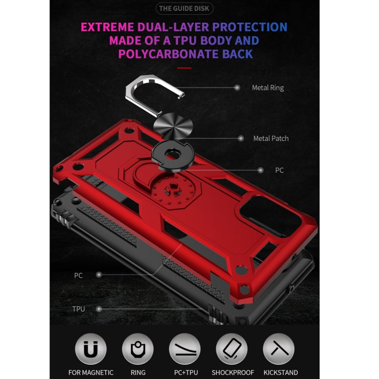 Shockproof TPU + PC Protective Case with 360 Degree Rotating Holder, For Galaxy A41, For Huawei P40 Pro, For Huawei P40 Lite, For Huawei P40, For Galaxy A20s