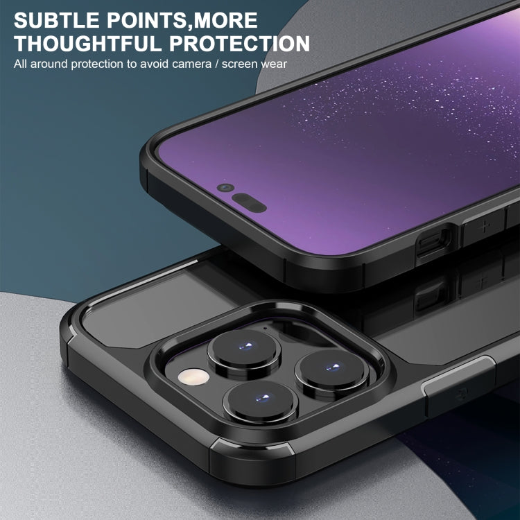 Shockproof PC + TPU Protective Phone Case, For iPhone 14 Pro Max, For iPhone 14 Pro, For iPhone 14 Max, For iPhone 14